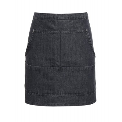 Ho.Re.Ca. Jeans Stitch Denim Waist Apron colore black denim taglia UNICA