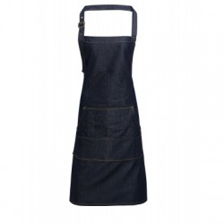 Ho.Re.Ca. Jeans Stitch Denim Bib Apron 2
