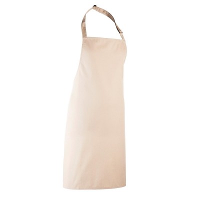 Ho.Re.Ca. Denim Bib Apron colore natural taglia UNICA