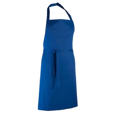 Ho.Re.Ca. Denim Bib Apron colore royal taglia UNICA