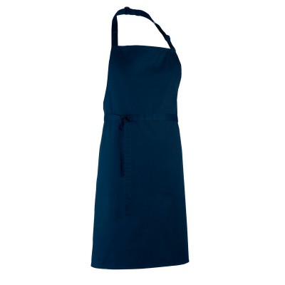 Ho.Re.Ca. Denim Bib Apron colore navy taglia UNICA