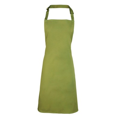 Ho.Re.Ca. Denim Bib Apron colore oasis green taglia UNICA