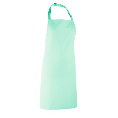 Ho.Re.Ca. Denim Bib Apron colore aqua taglia UNICA