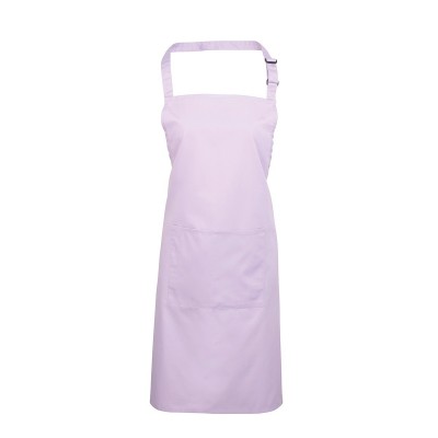 Ho.Re.Ca. Colours Bib Apron With Pocket colore lilac taglia UNICA