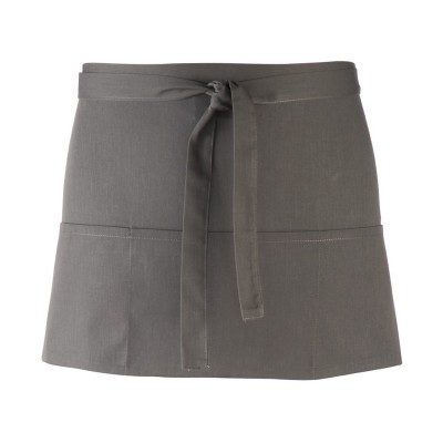 Ho.Re.Ca. Colours Collection' Three Pocket Apron colore dark grey taglia UNICA