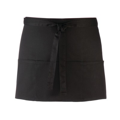Ho.Re.Ca. Colours Collection' Three Pocket Apron colore black taglia UNICA