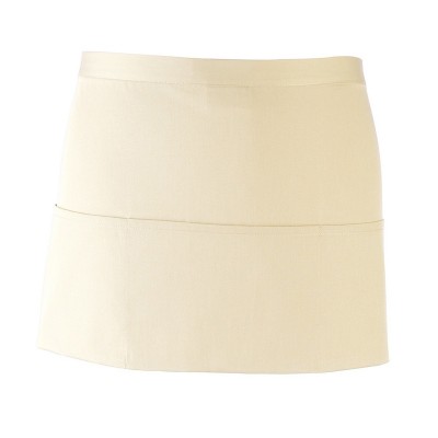 Ho.Re.Ca. Colours Collection' Three Pocket Apron colore natural taglia UNICA