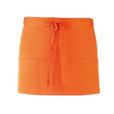 Ho.Re.Ca. Colours Collection' Three Pocket Apron colore orange taglia UNICA