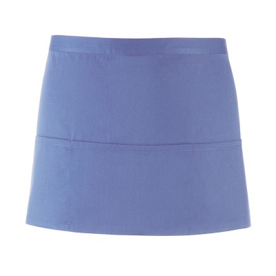 Ho.Re.Ca. Colours Collection' Three Pocket Apron colore mid blue taglia UNICA