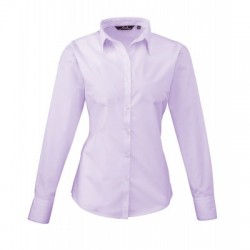 Camicie Poplin Long Sleeve Blouse colore lilac taglia S