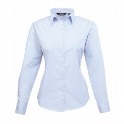 Camicie Poplin Long Sleeve Blouse colore light blue taglia L