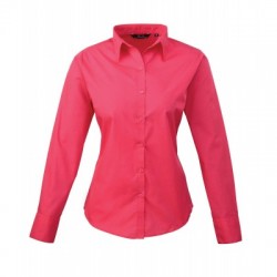 Camicie Poplin Long Sleeve Blouse colore hot pink taglia XL