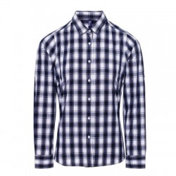 Camicie Ladies' LSL 'Mulligan' Check Cotton Bar Shirt t 2
