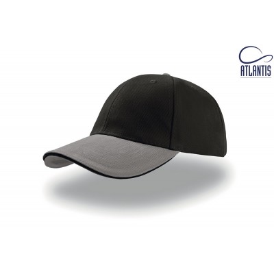 Cappelli Liberty Sandwich colore black/grey/black taglia UNICA