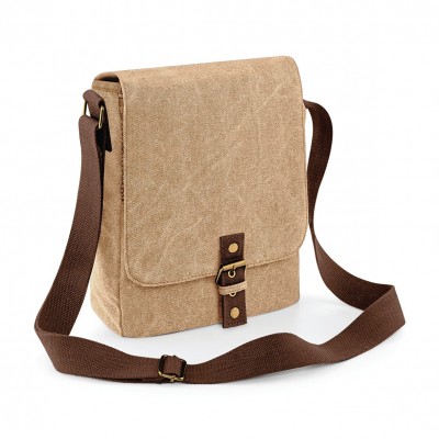 Borse Vintage Canvas iPad/Tablet Reporter colore sahara taglia UNICA