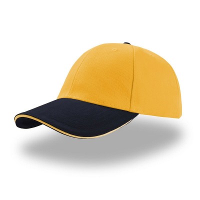 Cappelli Liberty Sandwich colore yellow-navy taglia UNICA
