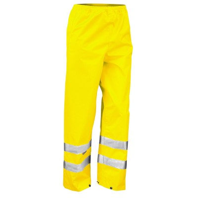 Pantaloni High Viz Trousers colore fluorescent yellow taglia L/XL