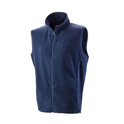 Pile Micro Fleece Gilet colore navy taglia S