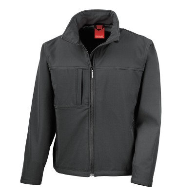 Soft shell Classic Softshell Jacket colore black taglia XL