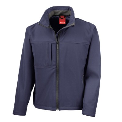 Soft shell Classic Softshell Jacket colore navy taglia S