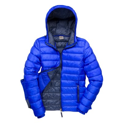 Giacche Womens Snow Bird Hooded Jacket colore royal blue