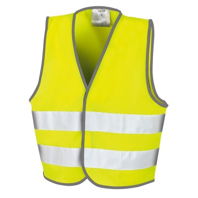 Giacche Junior Safety Vest colore fluorescent yellow taglia L