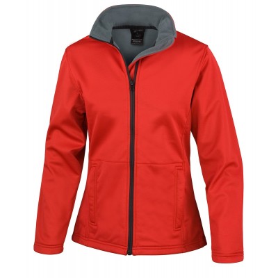 Soft shell Womens Softshell Jacket colore red taglia XS