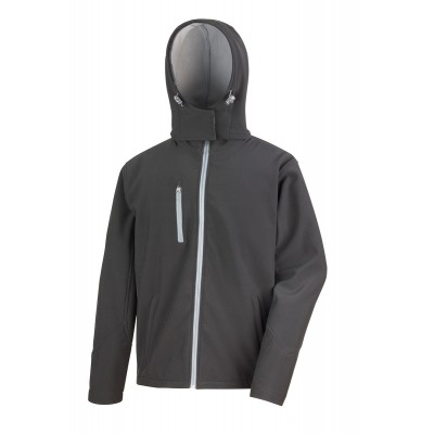 Soft shell TX Performance Hooded Softshell Jacket colore black