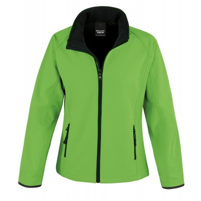 Soft shell Womens Printable Softshell colore vivid green
