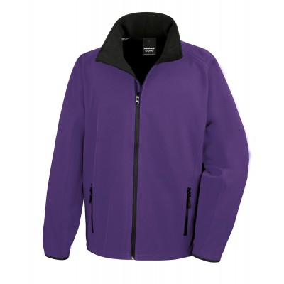 Soft shell Printable Softshell colore purple