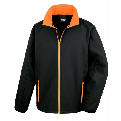 Soft shell Printable Softshell colore black