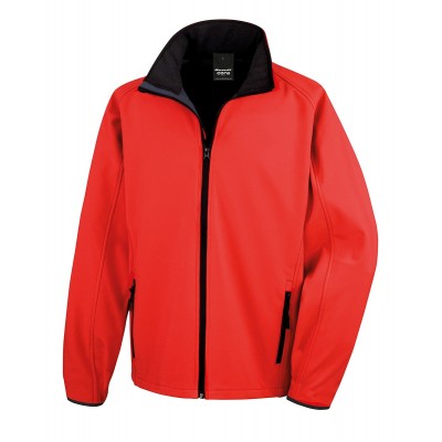Soft shell Printable Softshell colore red