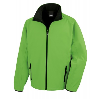Soft shell Printable Softshell colore vivid green