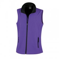 Soft shell Womens Printable Softshell Bodywarmer 2