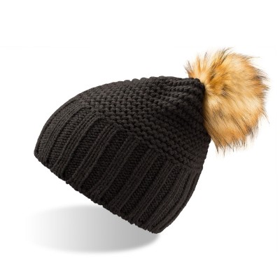 Cappelli Monte colore black-beige taglia UNICA