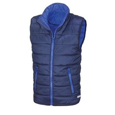 Giacche Junior Padded Bodywarmer colore navy