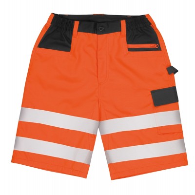 Pantaloni Safety Cargo Shorts colore orange taglia XS