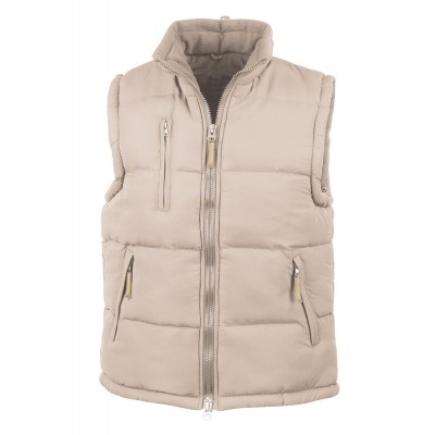 Giacche Hooded Bobywarmer colore stone taglia XS