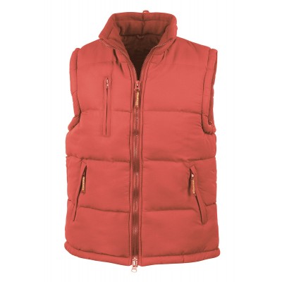 Giacche Hooded Bobywarmer colore red taglia XS