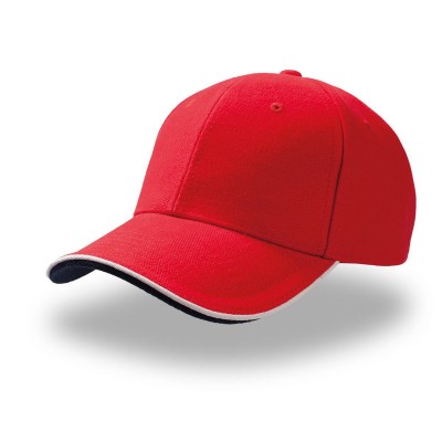 Cappelli Pilot Piping Sandwich colore Red taglia UNICA