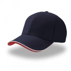 Cappelli Pilot Piping Sandwich colore navy taglia UNICA