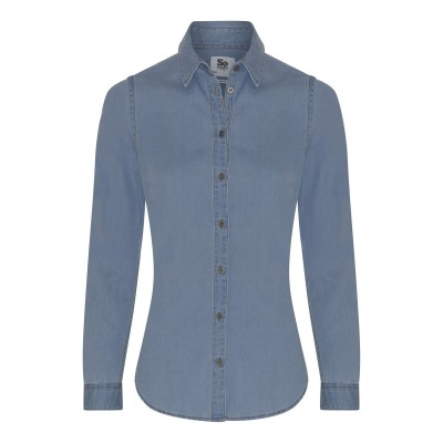 Camicie Lucy Denim Shirt colore Light Blue taglia XS