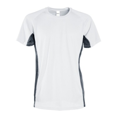 T-Shirt Air Tee colore white/grey taglia S