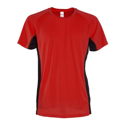 T-Shirt Air Tee colore red/black taglia S