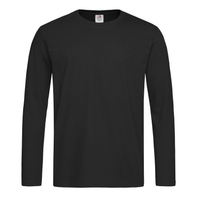 T-Shirt Comfort-T Long Sleeve colore black opal taglia S