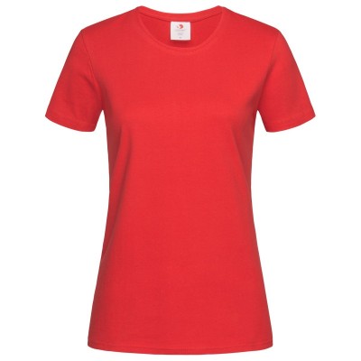 T-Shirt Comfort-T Crew Neck colore scarlet red taglia S