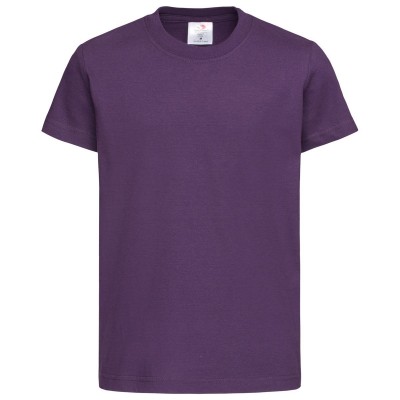 T-Shirt Classic-T Crew Neck colore deep berry taglia XS