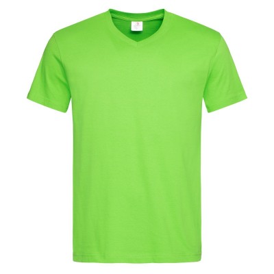 T-Shirt Classic-T V-Neck colore kiwi taglia S