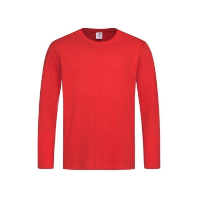 T-Shirt Classic-T Long Sleeve colore scarlet red taglia S