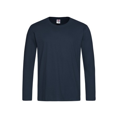 T-Shirt Classic-T Long Sleeve colore blue midnight taglia S